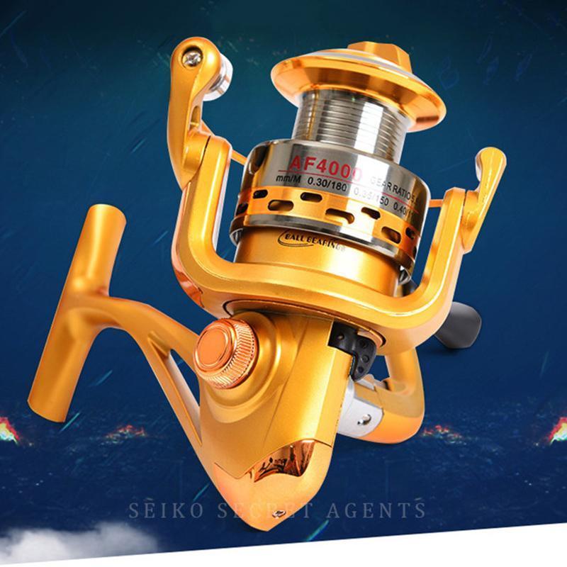 Leo High Speed Fishing Long Cast Reel Metal Head 5.5:1 Ratio Spinning Fishing-Spinning Reels-leo Official Store-1000 Series-Bargain Bait Box