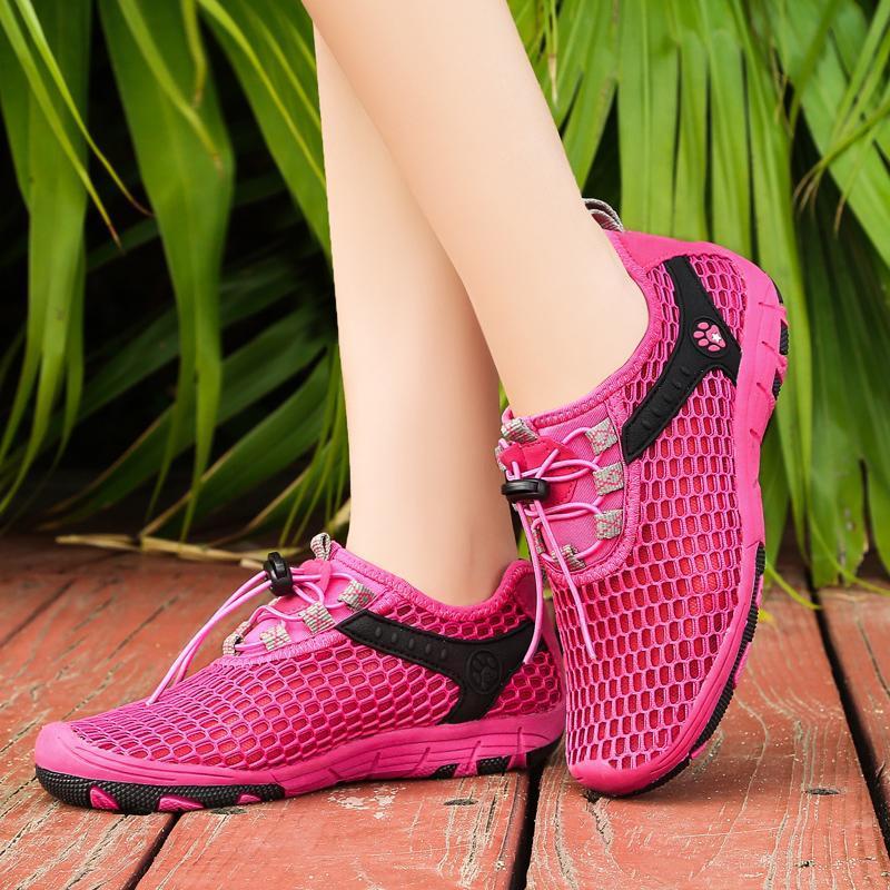 Lightweight And Breathable Summer Hiking Shoes Couples Sneakers Mesh-UAT Store-01-5.5-Bargain Bait Box