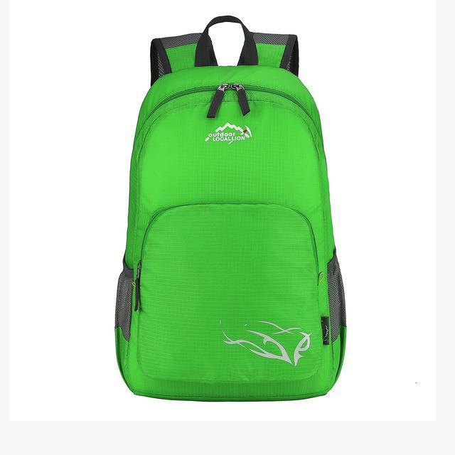Lightweight Foldable Sport Small Traveling Hiking Backpack Outdoor Women-Bavi Outdoor Store-Green Color-Bargain Bait Box