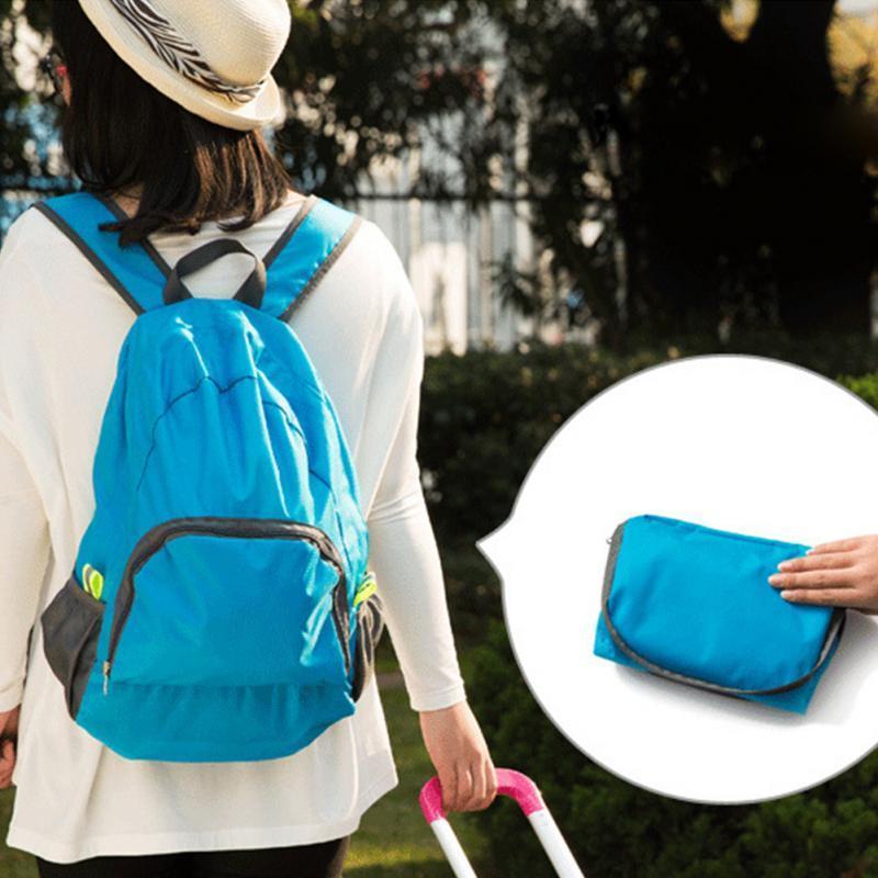 Lightweight Foldable Waterproof Nylon Women Men Skin Pack Backpack Travel-Noxus&#39;ll rise Store-1-Bargain Bait Box