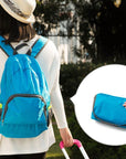 Lightweight Foldable Waterproof Nylon Women Men Skin Pack Backpack Travel-Noxus'll rise Store-1-Bargain Bait Box