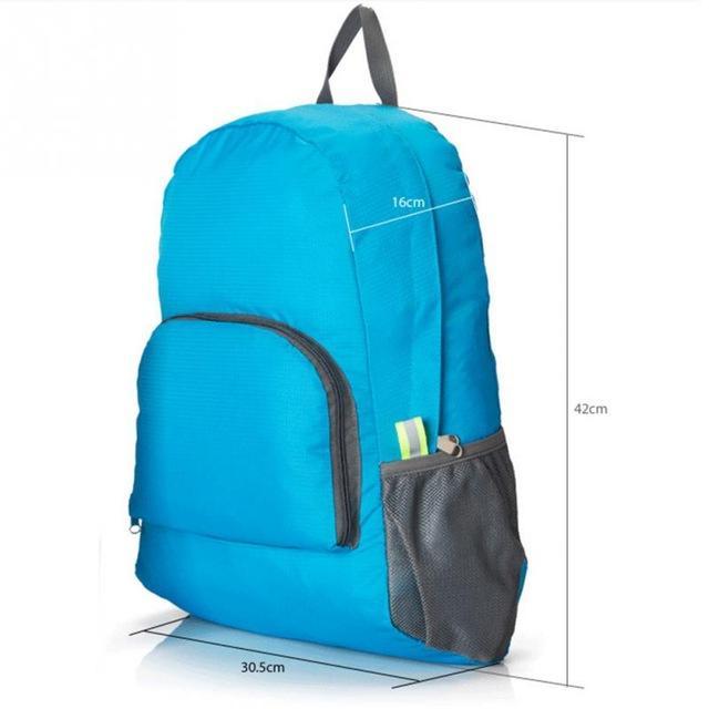 Lightweight Foldable Waterproof Nylon Women Men Skin Pack Backpack Travel-Noxus&#39;ll rise Store-2-Bargain Bait Box