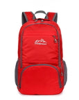 Lightweight Skin Bag Waterproof Nylon Backpack Foldable Bagpack Men Women-Vanchic Outdoor Store-Red-Bargain Bait Box