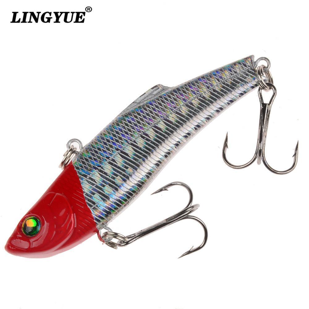 Lingyue 1Pcs Fishing Lures 7Cm/18.4G Vib Bait Artificial Make 7 Colors Available-Lingyue Fishing Tackle Co.,Ltd-C1-Bargain Bait Box