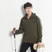 Lisyee Couple Hunting Cotton Jacket Tactical Windproof Clothes Trekking-LSYsun Store-Army green man-L-Bargain Bait Box