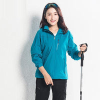 Lisyee Couple Hunting Cotton Jacket Tactical Windproof Clothes Trekking-LSYsun Store-Blue girl-L-Bargain Bait Box