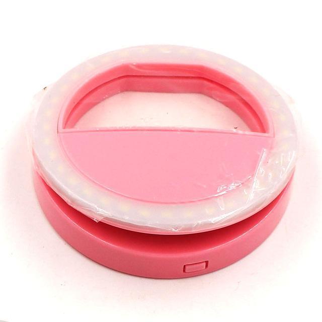 Litwod Z20 Novelty Lighting Portable Light Beauty Selfie Ring Flash Fill Light-Book Lights-litwod 009 Store-Pink-Bargain Bait Box