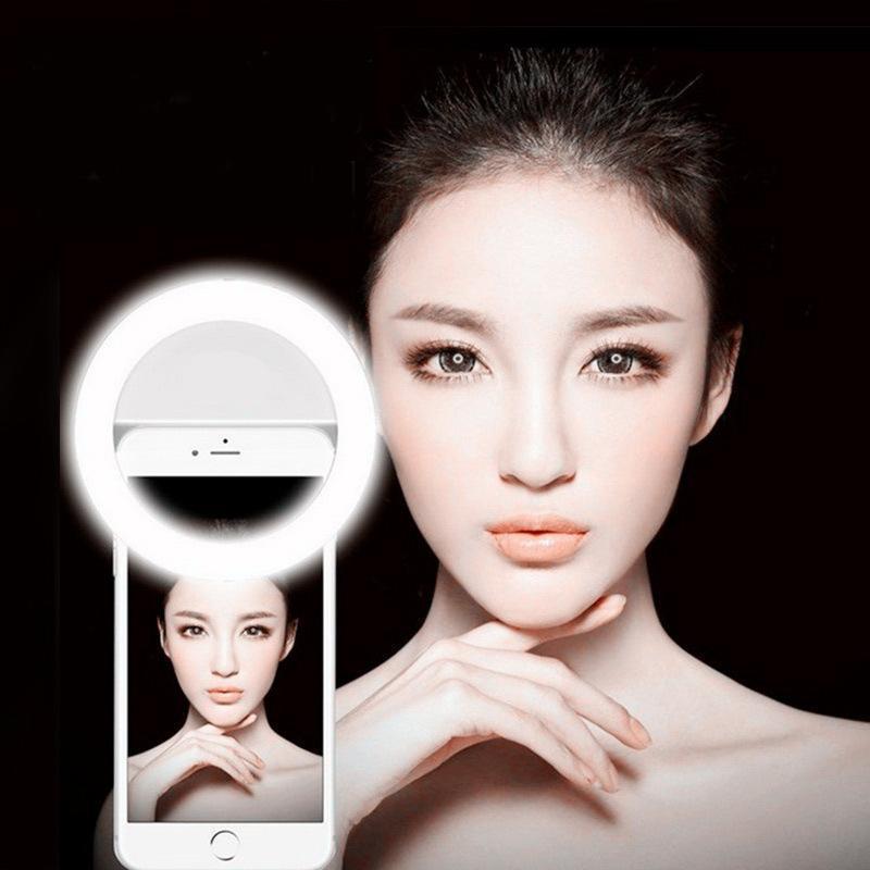 Litwod Z20 Novelty Lighting Portable Light Beauty Selfie Ring Flash Fill Light-Book Lights-litwod 009 Store-White-Bargain Bait Box