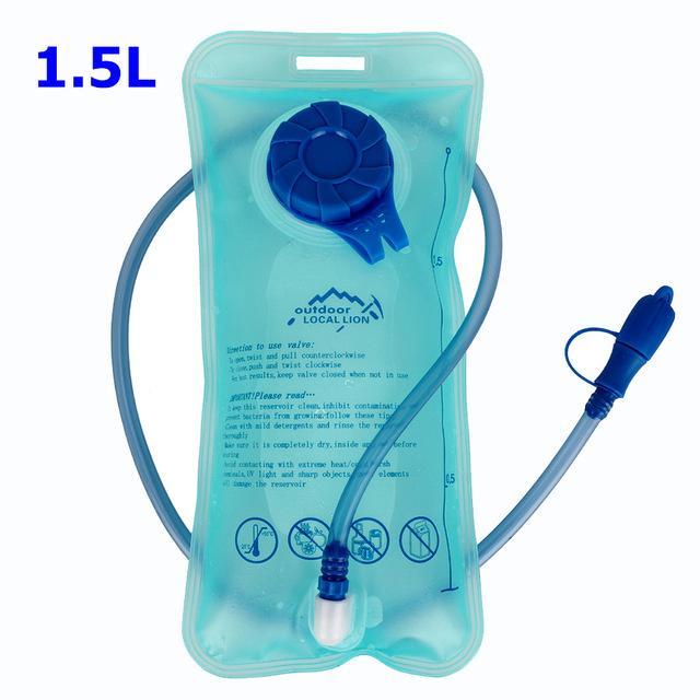 Local Lion 1L/1.5L Water Bag Hydration Bicycle Mouth Water Bladder Outdoor Sport-MataMata Outdoors Store-1500ML-Bargain Bait Box