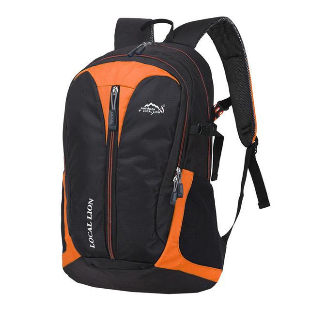 Local Lion 28L Outdoor Sports Backpack Climbing Travelling Hiking Cycling Bag-WEST BIKING Cycling Equipment Co., Ltd.-Orange-Bargain Bait Box