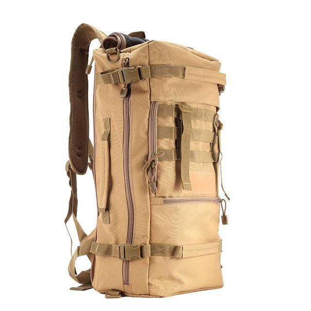Local Lion 50L Outdoor Backpack Multi-Functional Backpack Shoulder Bag For-Outl1fe Adventure Store-khaki-Bargain Bait Box