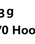Lock Weighted Mustad Utral Point Hook, 2G-1/0, 2.5G-/2/0, 3G-3/0 Weight /-Weighted Hooks-Bargain Bait Box-Dark Khaki-Bargain Bait Box
