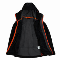 Loclimb Fleece Heated Softshell Waterproof Outdoor Ski Jacket Women Mountain-LoClimb Store-rose-S 155-Bargain Bait Box