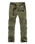 Loclimb Men'S Removable Camping Hiking Pants Men Summer Outdoor Sport Trousers-LoClimb Store-army green-Asian Size L 165-Bargain Bait Box