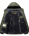 Loclimb Plus Size L-9Xl Warm Winter Camping Hiking Jackets Men Windproof-LoClimb Store-army green-Asian Size L-Bargain Bait Box