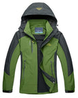 Loclimb Spring Men Women Waterproof Jacket Trekking Camping Rain Coat Fishing-LoClimb Store-men army green-Asian Size M-Bargain Bait Box