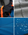 Loclimb Winter Waterproof Softshell Jacket Men Fishing Climbing Windproof Rain-LoClimb Store-black-S 167-Bargain Bait Box