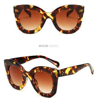 Long Keeper Brand Designer Women Square Retro Men Sunglasses Fashion-Sunglasses-LongKeeper's Store-leopard-Bargain Bait Box
