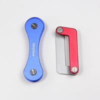Lovers Key Holder Set Qinggear Extended Keybone + Okey Key Organizer Key Clip-QingGear Store-Blue and Red-Bargain Bait Box