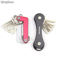 Lovers Key Holder Set Qinggear Extended Keybone + Okey Key Organizer Key Clip-QingGear Store-Sand and Black-Bargain Bait Box