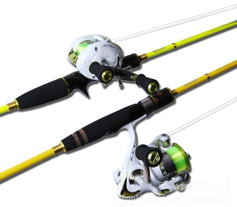 Lovers Lure Rod 2.13M Power Ml 2 Section Carbon Spinning Casting Lure Rod Many-Spinning Rods-ZHANG &#39;s Professional lure trade co., LTD-Yellow-Bargain Bait Box