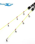 Lowest Profit 2Pcs Lightweight Ice Fishing Pole 60Cm 55G Ice Fishing Rod-Zhongyue Fishing Tackle Store-Bargain Bait Box