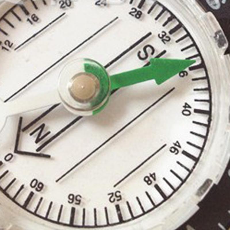 Lumiparty Professional Mini Compass Map Scale Ruler Multifunctional Equipment-Primitive man Store-Bargain Bait Box