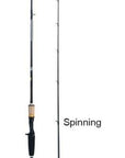 Lure Carbon Rod Daiwa Bass X 662Ml Spinning Fishing Rod Bait Casting Fishing-Spinning Rods-BRILLIFE Global Fishing Tackle Store-Yellow-Bargain Bait Box