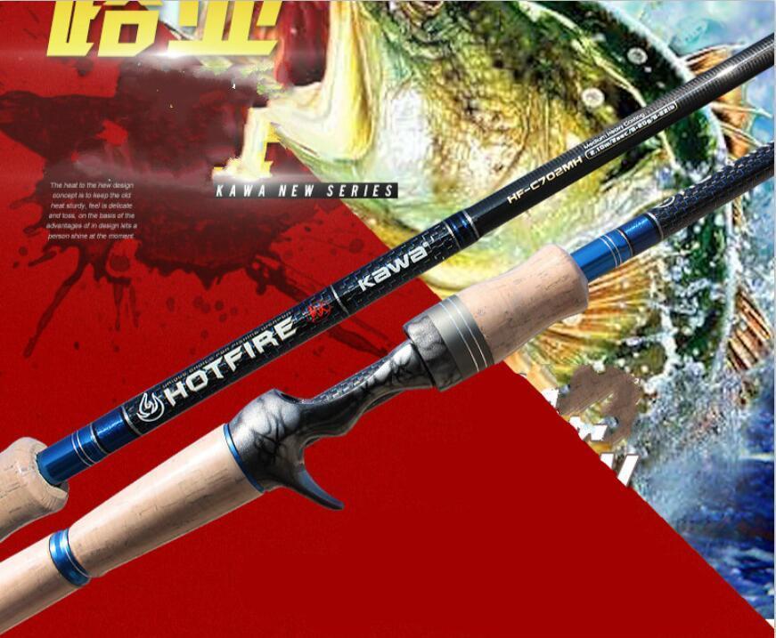Lure Rod 1.98M Ml /2.1M M 2 Section Snakehead Bass Catfish Fishing Rod-Spinning Rods-ZHANG &#39;s Professional lure trade co., LTD-1.98 m-Bargain Bait Box