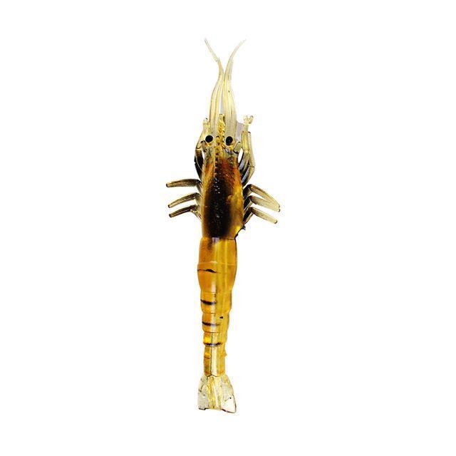 Lushazer 5Pcs/Lot Shrimp Soft Fishing Baits 3.5G 10Cm Peche Carp Fishing-LUSHAZER Official Store-A-Bargain Bait Box