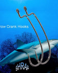 Lushazer Fishing Hooks High Quality Jig Head Crank Hook 1