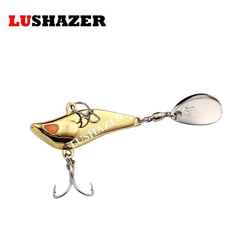 Lushazer Fishing Lure Spoon 7.5G 10G 15G 20G Metal Lure Carp Fishing Lures-LUSHAZER Official Store-7g silver-Bargain Bait Box