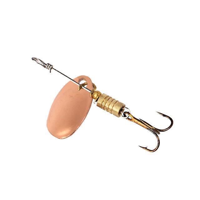Lushazer Fishing Spinner Bait 2.5-4.5G Spoon Lure Metal Baits Treble Hook Isca-LUSHAZER Official Store-A-Bargain Bait Box