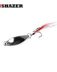 Lushazer Metal Fishing Lure Spoon Spinner Bait 6G 10G Gold/Silver 360 Degree-LUSHAZER Official Store-6g Silvery-Bargain Bait Box