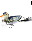 Ly 7Cm Floating Duck Swimbait Fishing Lures Bait Jointed Bass Crankbaits-Fishing Lures-Shop5018021 Store-D-Bargain Bait Box
