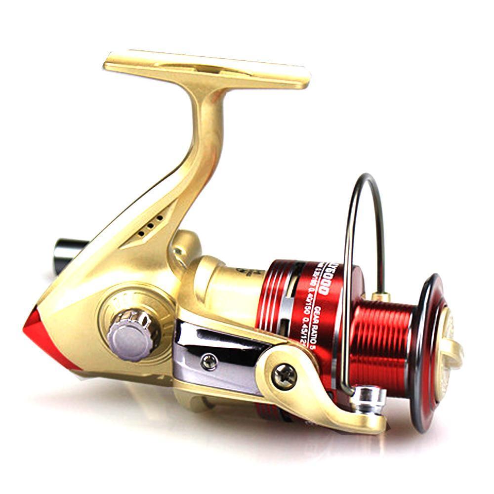 Ly2000-6000 Metal Spinning Fishing Reel Carp Fishing Wheel 10+1Bb Spinning-Spinning Reels-DAGEZI Store-2000 Series-Bargain Bait Box