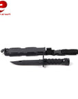 M9 Tactical Training Dagger Cosplay Plastics Knife Hunting Rubber Training-profession tactical product Store-BK-Bargain Bait Box
