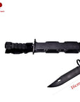 M9 Tactical Training Dagger Cosplay Plastics Knife Hunting Rubber Training-profession tactical product Store-DE-Bargain Bait Box
