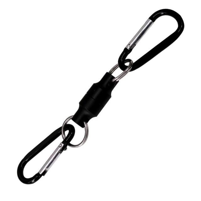 Magnetic Net Release Holder Keeper With Carabiner For Fly Fishing Tackle-Fishing Tools-Sportworld Store-c-Bargain Bait Box
