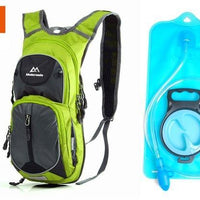 Maleroads Cycling Backpack Profession Bicycle Backpack 10L Waterproof Road-Maleroads Official Store-Green and 2L bag-Bargain Bait Box