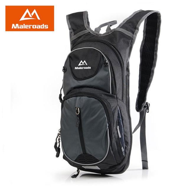 Maleroads Cycling Backpack Profession Bicycle Backpack 10L Waterproof Road-Maleroads Official Store-Only Black backpack-Bargain Bait Box