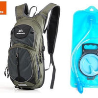 Maleroads Profession Riding Backpack Bicycle Rucksack And 2L Water Bag Tpu-Maleroads Official Store-Army and 2L bag-Bargain Bait Box