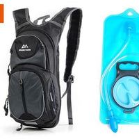 Maleroads Profession Riding Backpack Bicycle Rucksack And 2L Water Bag Tpu-Maleroads Official Store-Black and 2L bag-Bargain Bait Box