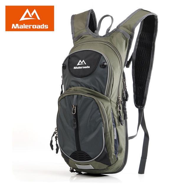 Maleroads Profession Riding Backpack Bicycle Rucksack And 2L Water Bag Tpu-Maleroads Official Store-Only Army Backpack-Bargain Bait Box