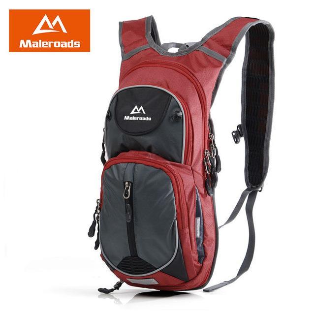 Maleroads Profession Riding Backpack Bicycle Rucksack And 2L Water Bag Tpu-Maleroads Official Store-Only Wine Backpack-Bargain Bait Box