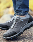 Man Waterproof Breathable Hiking Shoes Outdoor Trekking Sport Sneakers Men-Adventurers Store-4-7.5-Bargain Bait Box