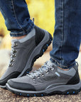 Man Waterproof Breathable Hiking Shoes Outdoor Trekking Sport Sneakers Men-Adventurers Store-8-7-Bargain Bait Box