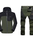 Man Winter Waterproof Windproof Hunting Camping Outdoor Hiking Camouflage Jacket-E-sportswear Store-A01 B01-XL-Bargain Bait Box