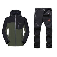 Man Winter Waterproof Windproof Hunting Camping Outdoor Hiking Camouflage Jacket-E-sportswear Store-A01 B03-XL-Bargain Bait Box