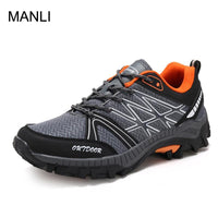 Manli Men Hiking Shoes Waterproof Breathable Outdoor Mountain Climbing Boots-UNWIND Store-Blue-6.5-Bargain Bait Box